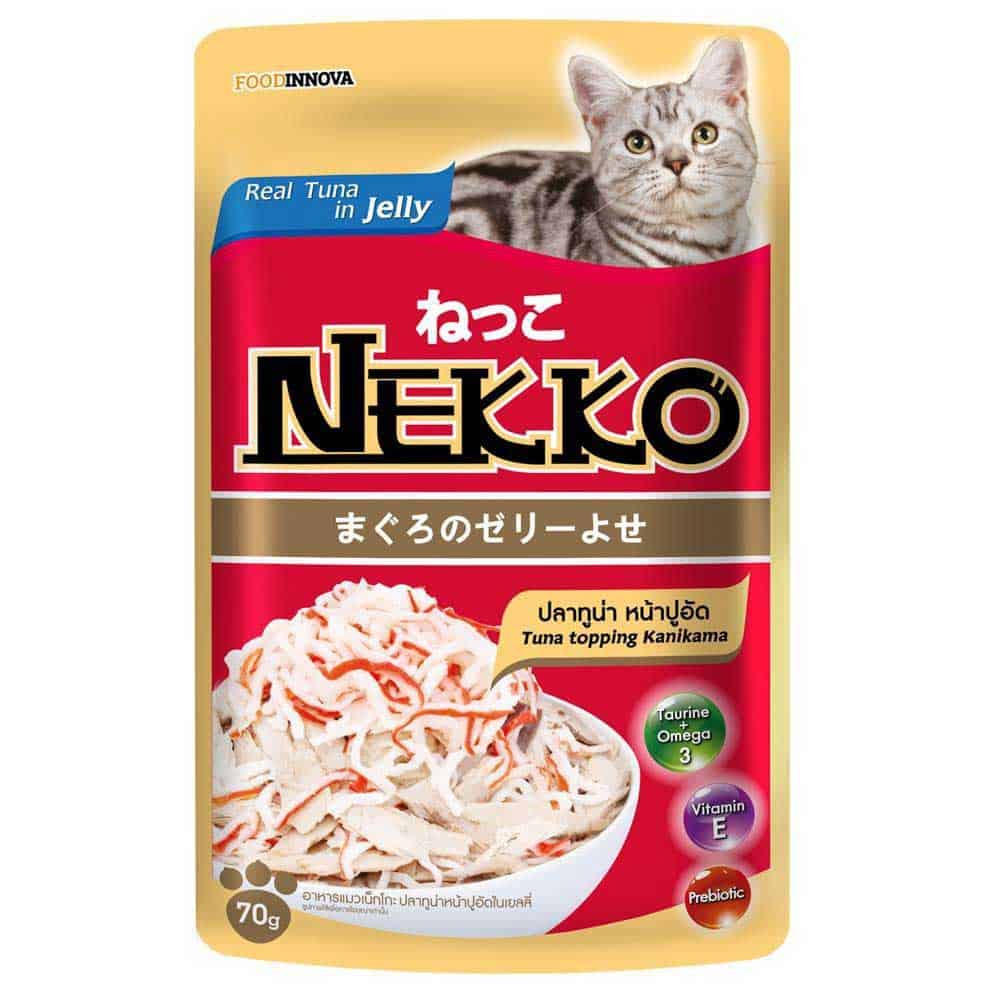 Pate Nekko cho mèo đủ vị (dạng thạch)