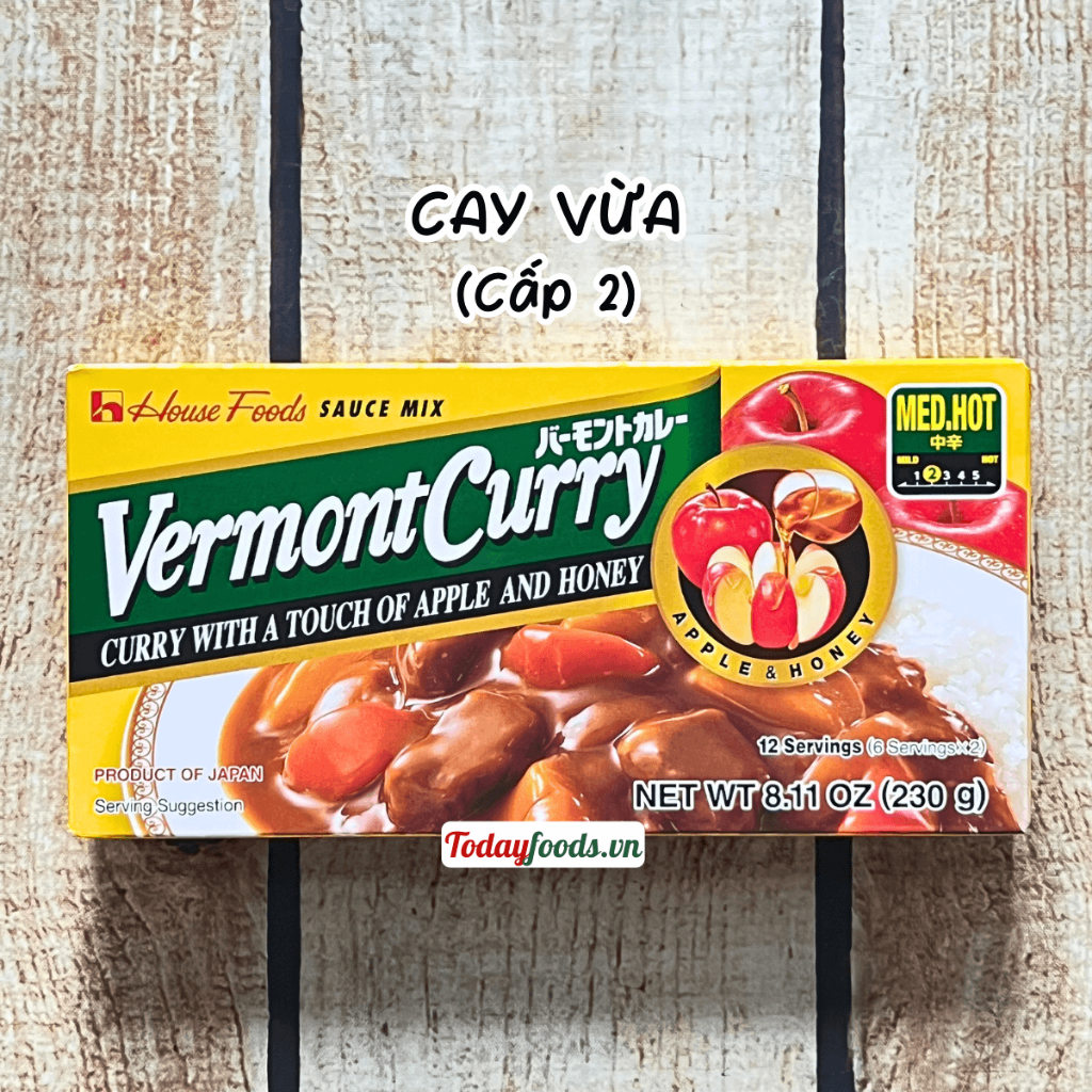 Viên Cà Ri Nhật Java Curry | Golden Curry vị Cay Vừa / Mặn Ngọt (hộp 5-6 phần ăn) (Viên nấu cà ri)