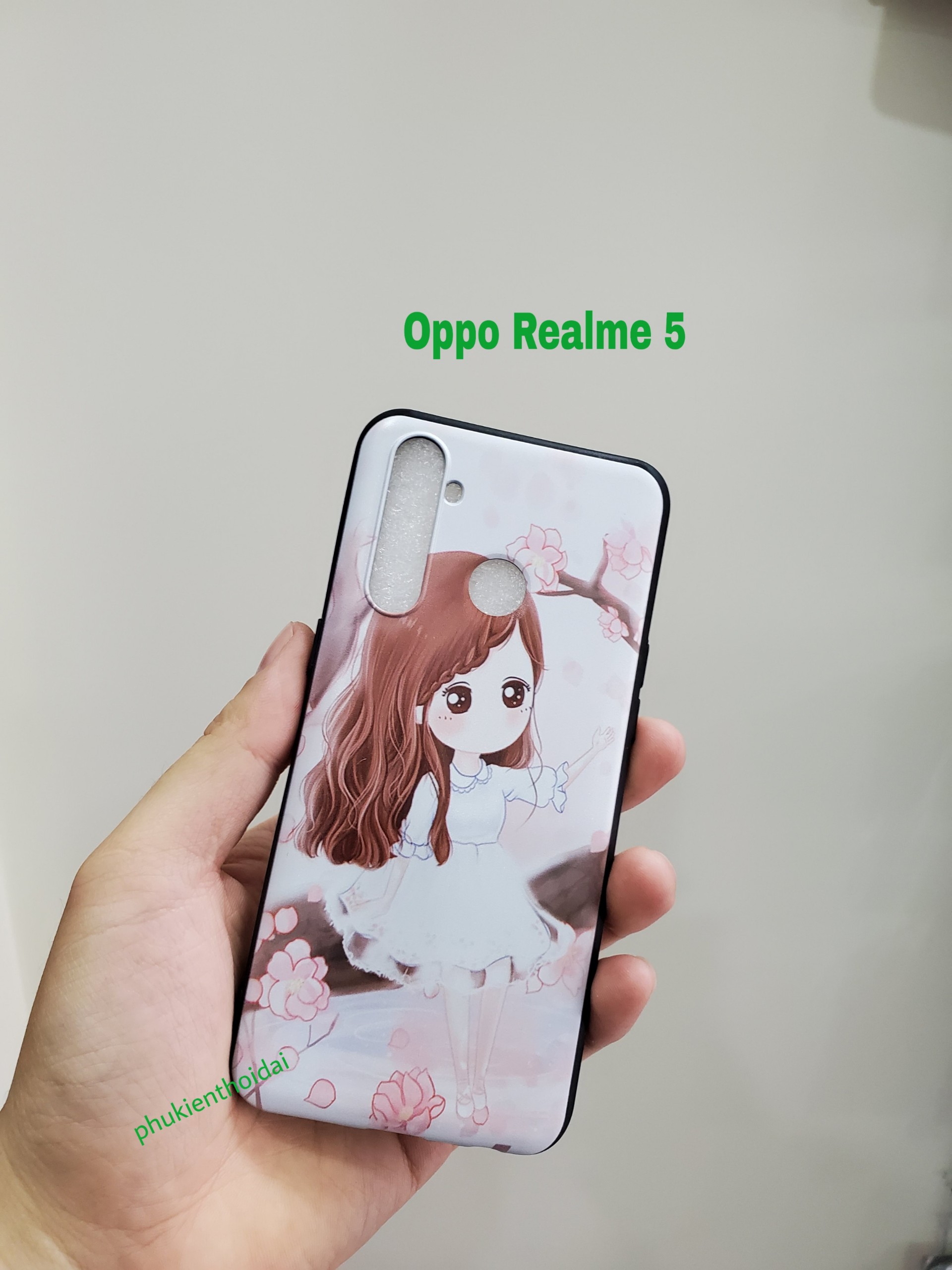 Ốp lưng Oppo Realme 5 / 5i / 5s / 6i / Realme C3 / C3i dùng chung dẻo TPU in 3D cao cấp chất đẹp