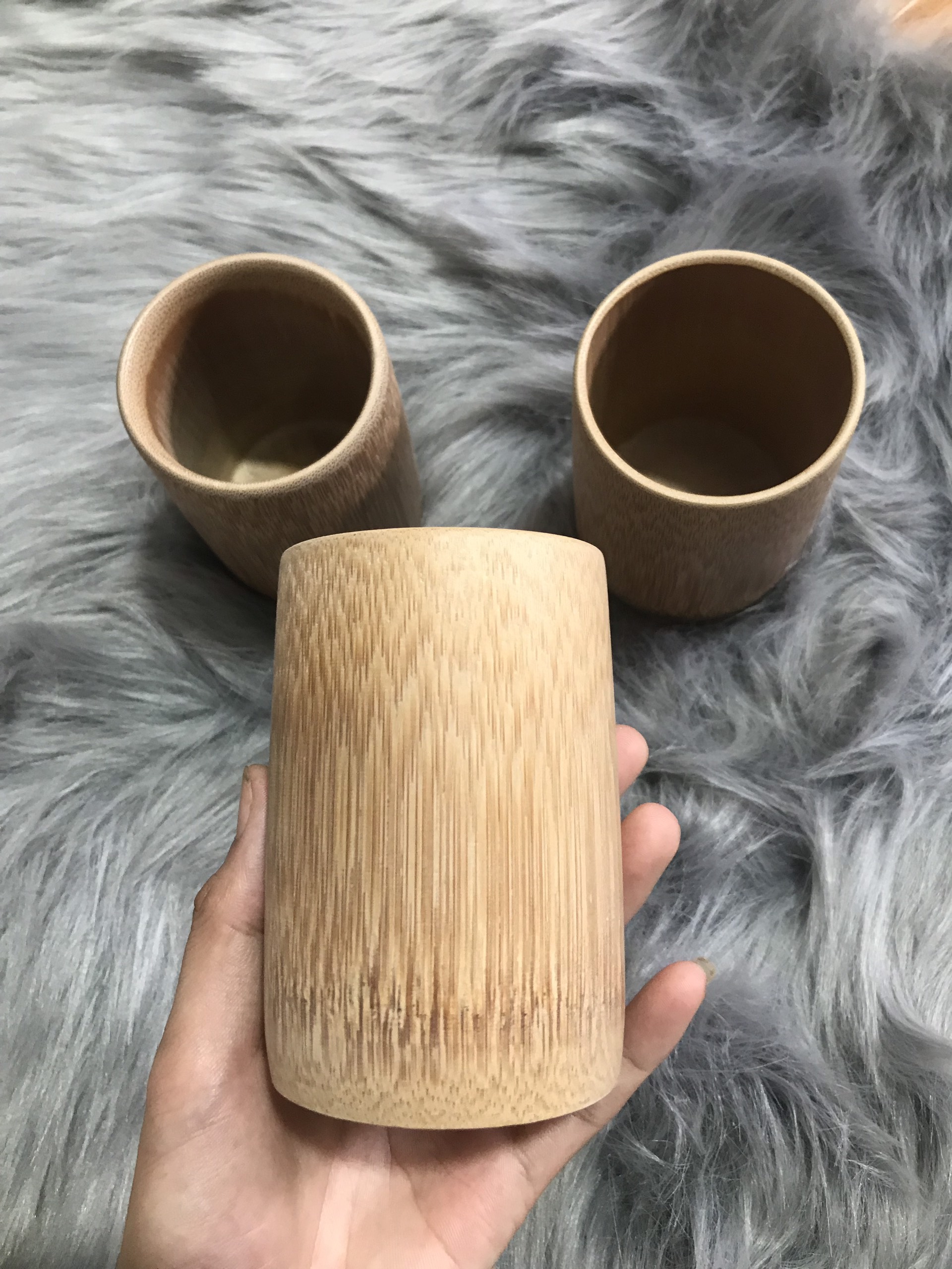 Ly tre (cốc tre) cao 120mm