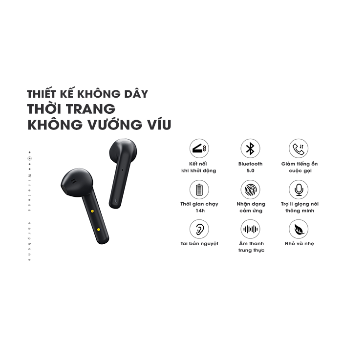 [HCM]Tai nghe Bluetooth True Wireless Remax Earbuds TWS-11