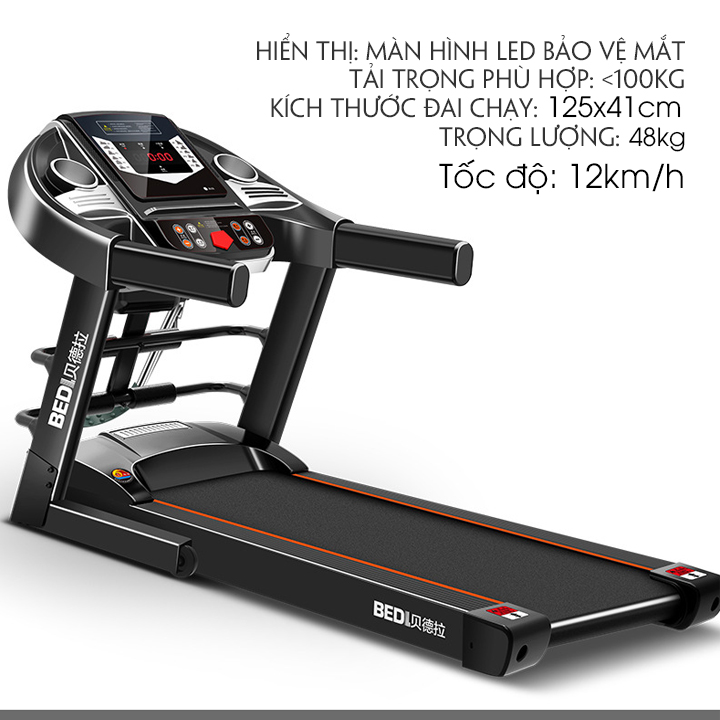3 year warranty-original Kore sport 130 foldable home electric treadmill, household folding multi-function treadmill with belly pump