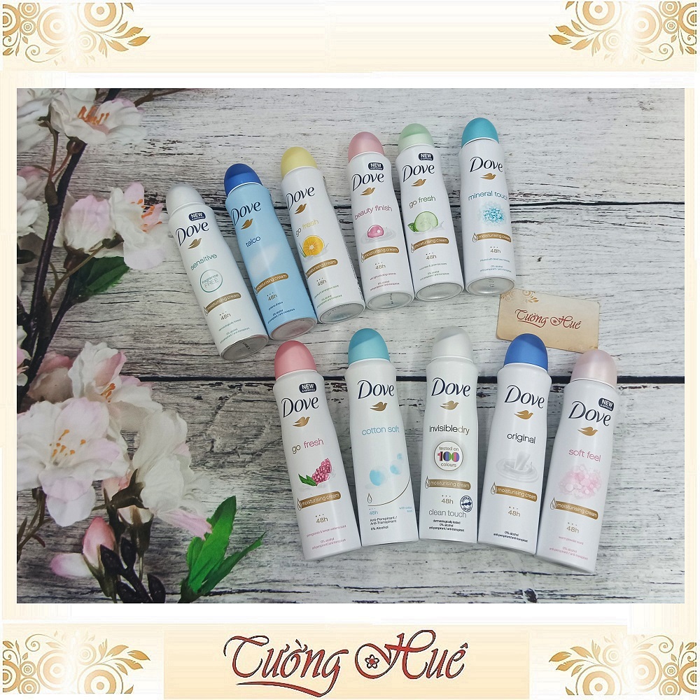 Xịt khử mùi Dove Original 150ml