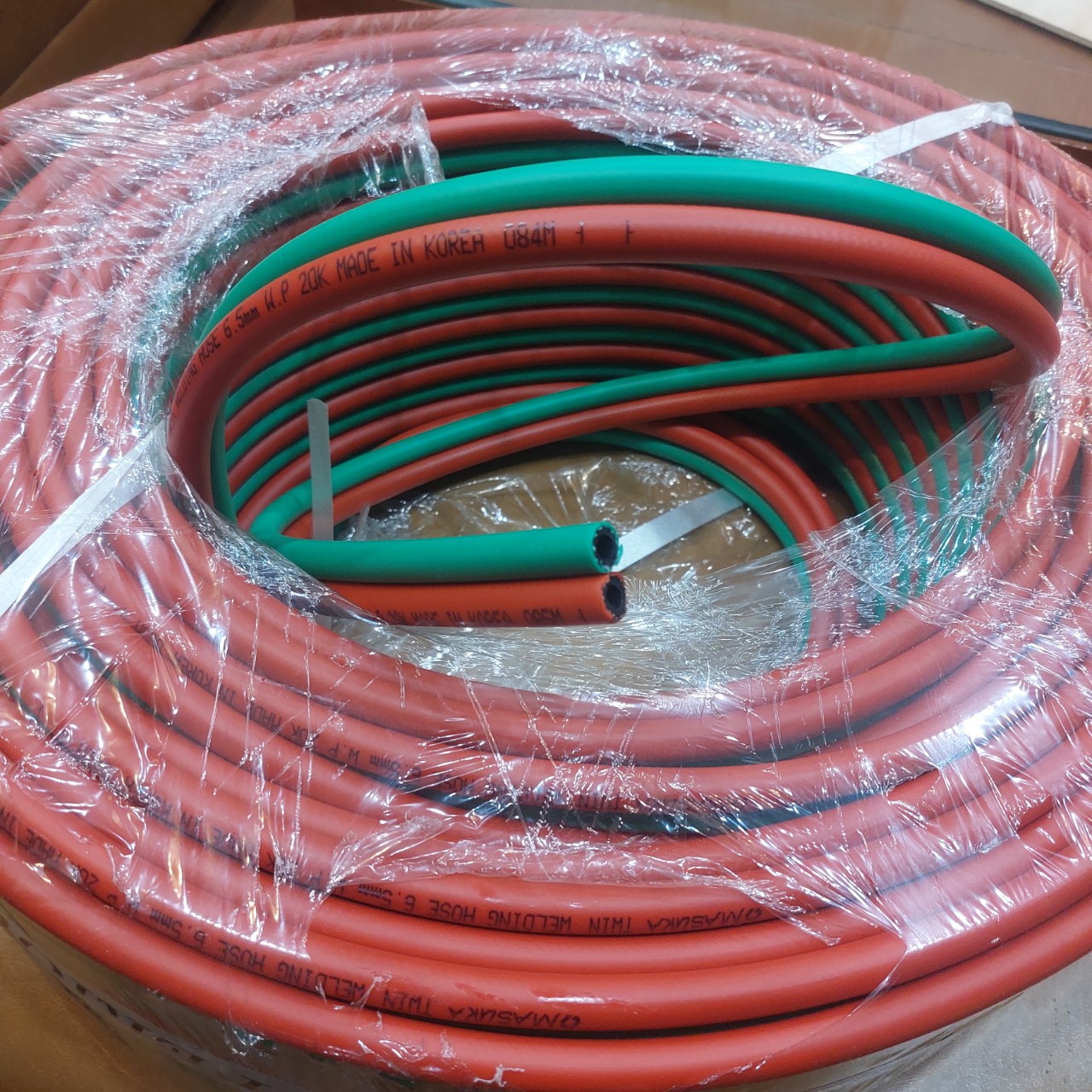 Dây hơi đôi phi 6.5mm MASUKA hàn cắt gió đá (5m-10m)