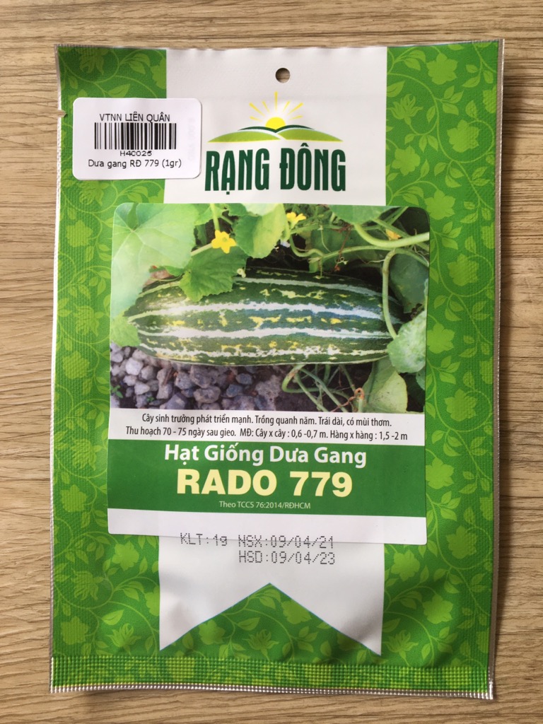 Hạt giống Dưa Gang RĐ 779