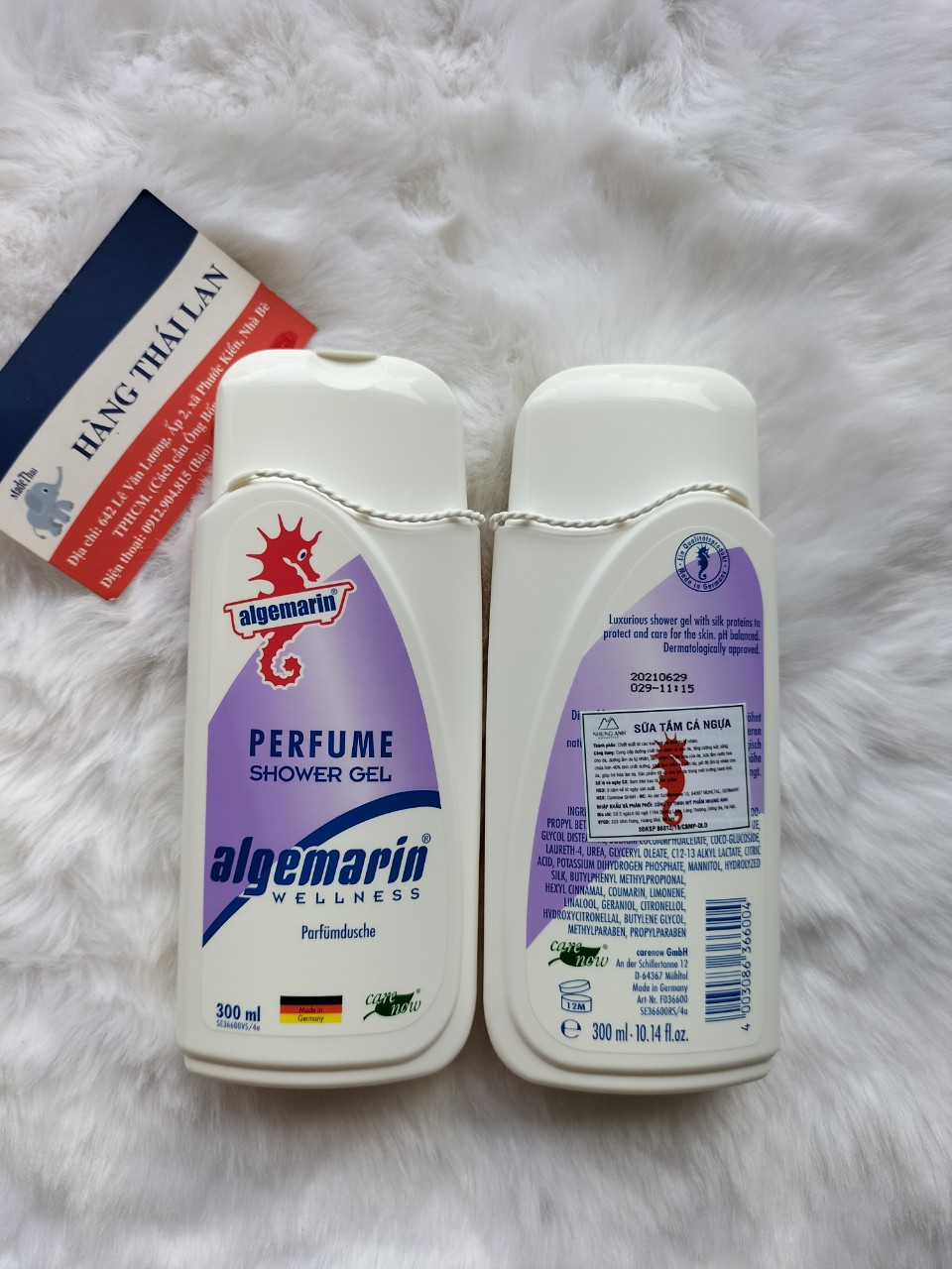 Sữa tắm cá ngựa Algemarin Perfume của Đức