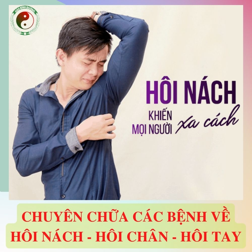 Hôi Nách Hào Bình Đường ( hôi nách tuyến mồ hôi hôi chân hôi tay...)