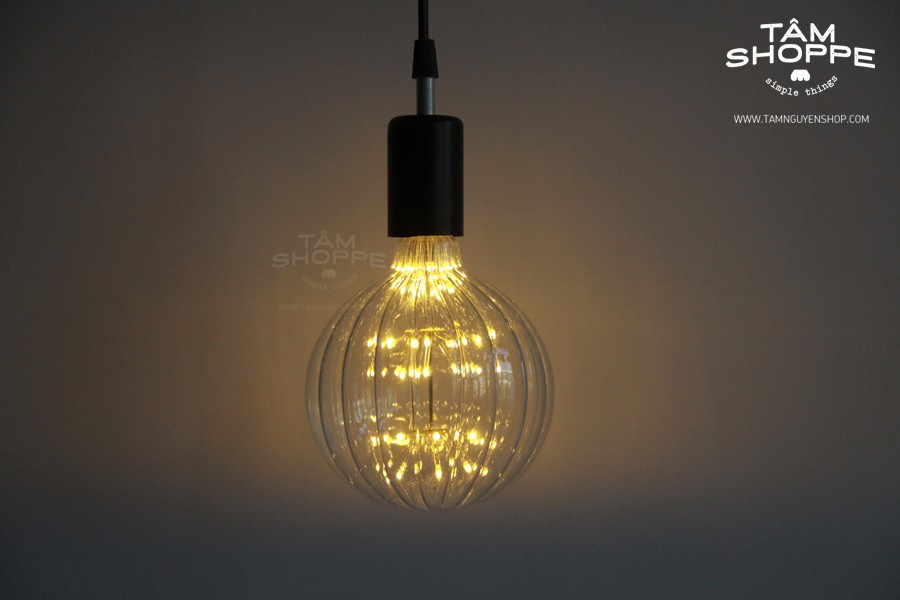Bóng đèn edison trái bí sao rơi led - tbl