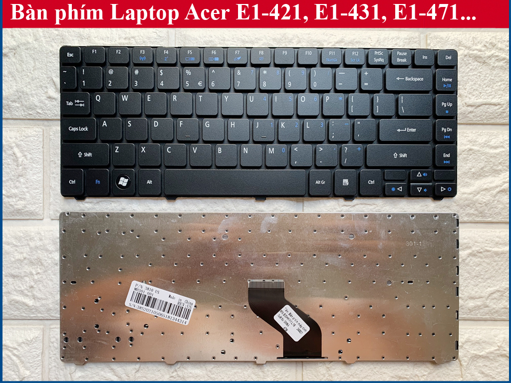 Bàn phím Laptop Acer E1-421, E1-431, E1-431G, E1-471, E1-471G, 4741