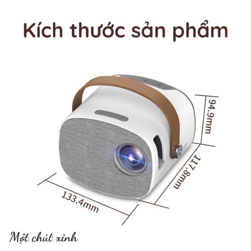 Máy Chiếu Yg230 𝐂𝐨́ 𝐤𝐞̂́𝐭 𝐧𝐨̂́𝐢 𝐤𝐡𝐨̂𝐧𝐠 𝐝𝐚̂𝐲 Đ𝐢𝐞̣̂𝐧 𝐭𝐡𝐨𝐚̣𝐢 𝐛𝐚̉𝐧 𝐧𝐞𝐰 𝟐𝟎𝟐𝟏❌❌Máy Chiếu Mini Moonie Led Lejiada 1080P