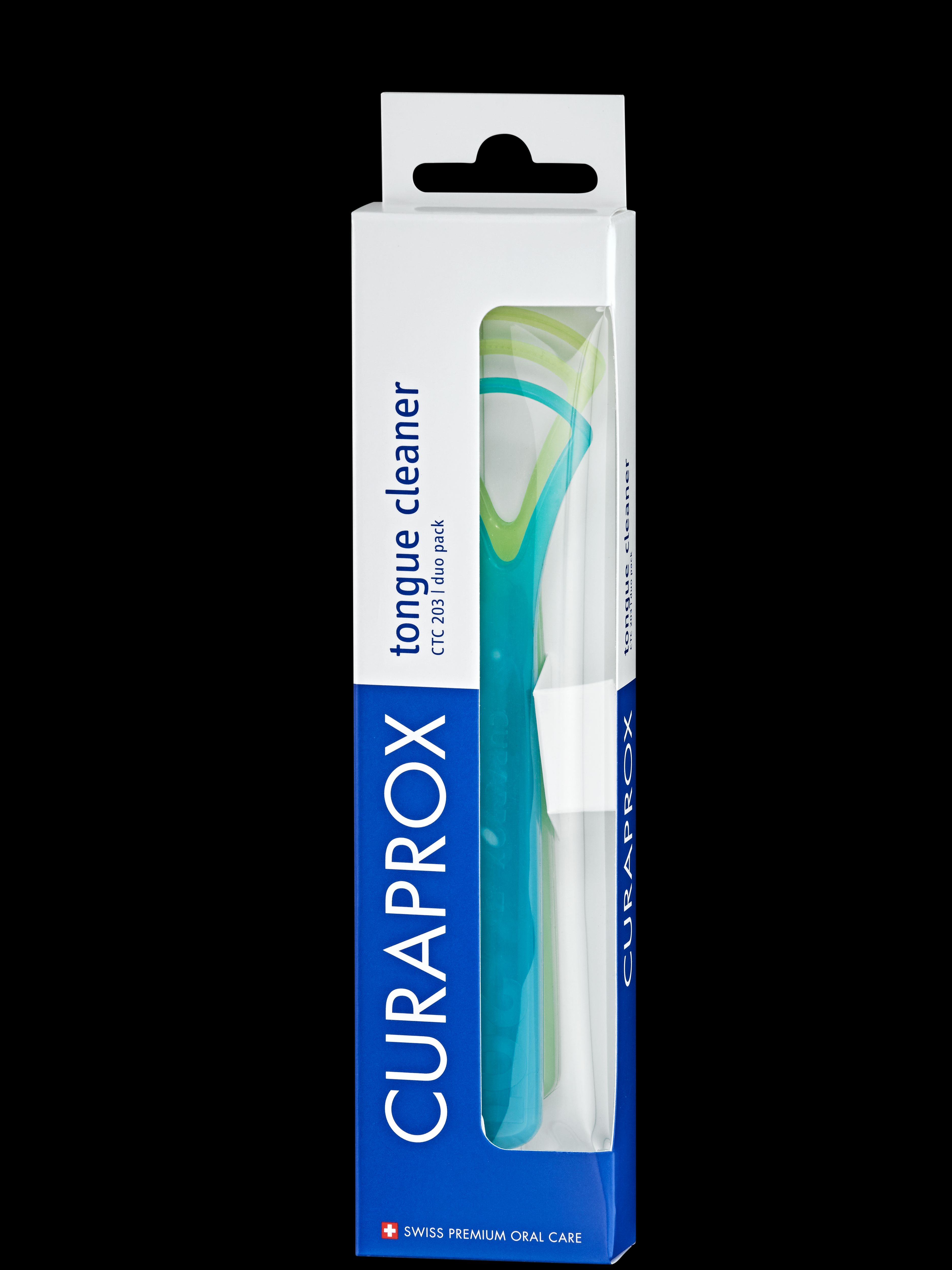 Bộ 2 cây cạo lưỡi Curaprox CTC 203 Thụy Sĩ