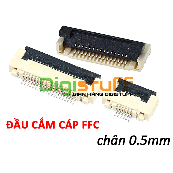 Chân cắm cáp bẹ 0.5mm, đầu cắm cáp chuột cảm ứng hoặc bo nút nguồn laptop