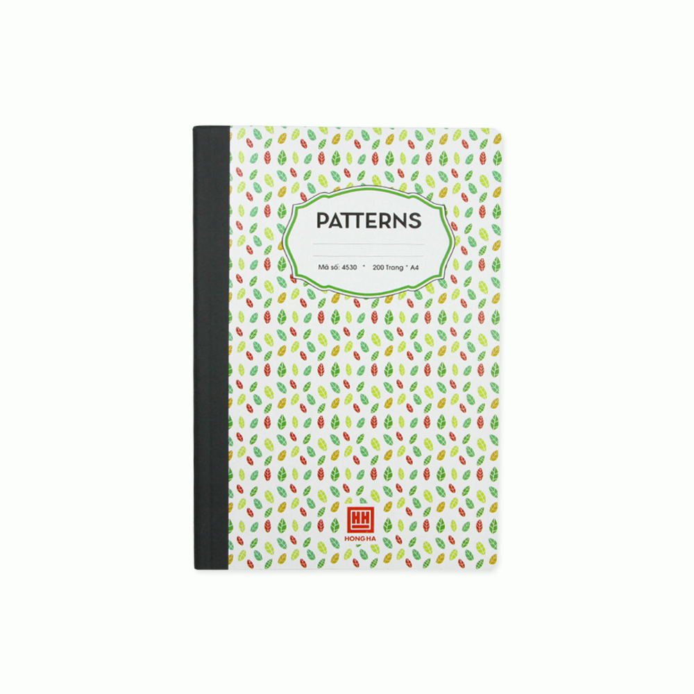 Tập Hồng Hà Patterns 200 trang A4 4530