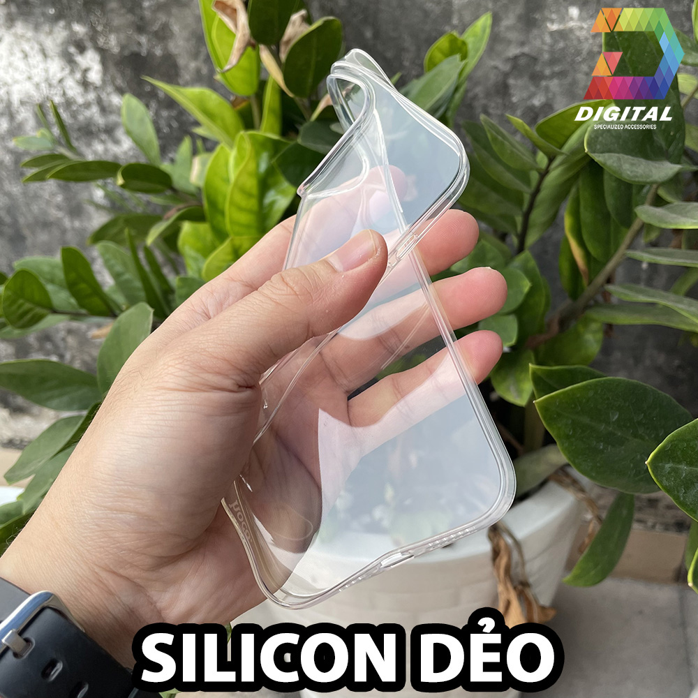 Ốp Lưng Silicon Trong Suốt Cho iPhone Chính Hãng Hoco