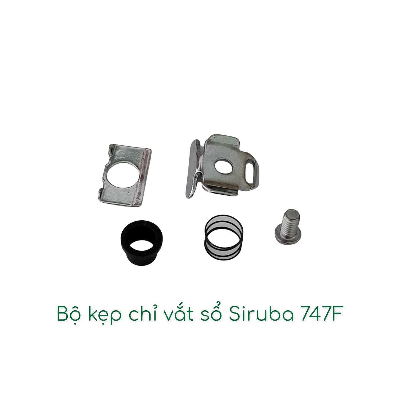 Bộ kẹp chỉ vắt sổ Siruba 747F