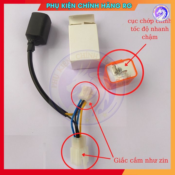 Mạch chớp hazard nháy đèn ưu tiên cho sonic winner satria ex v.v