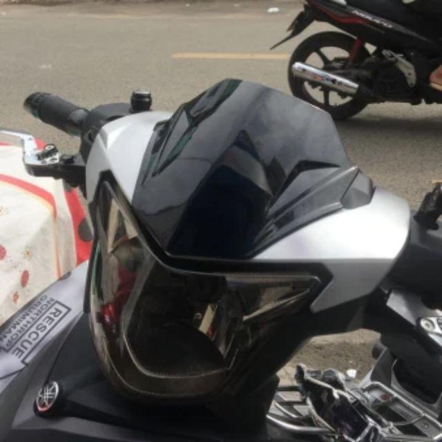 Ốp đầu đèn kính chắn gió dành cho exciter 135,150