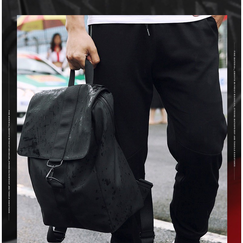 BALO ULZZANG BASIC ( chống nước ) ( kèm sticker cài balo)