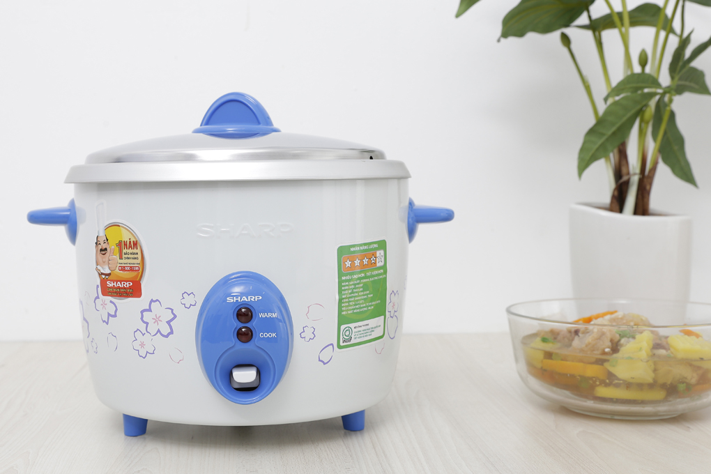 [HCM]Nồi cơm điện Sharp 1.8 lít KSH-D19V