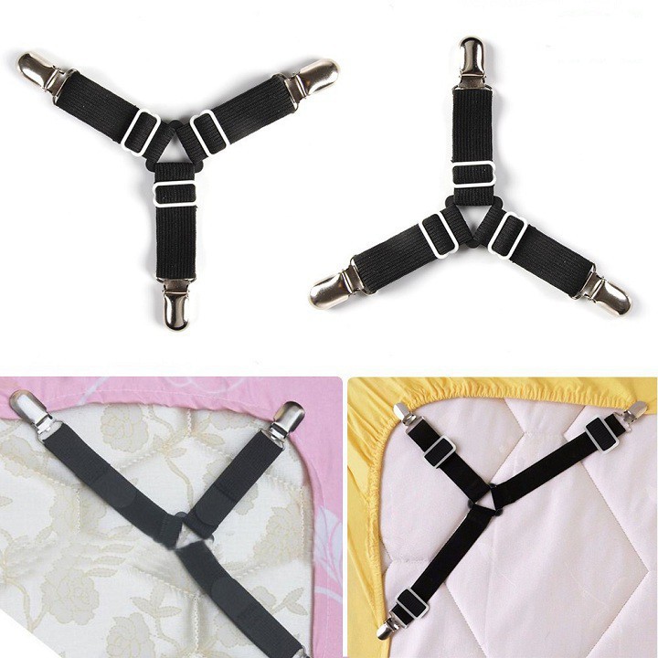 SÉT 4 CHIẾC KẸP GA GIƯỜNG CHỐNG XÊ DỊCH