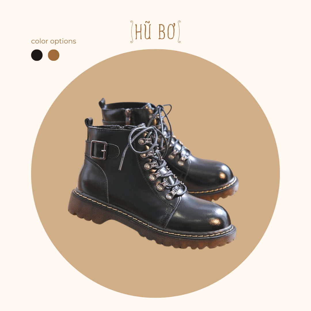 Copper boots - Boots da bò nữ