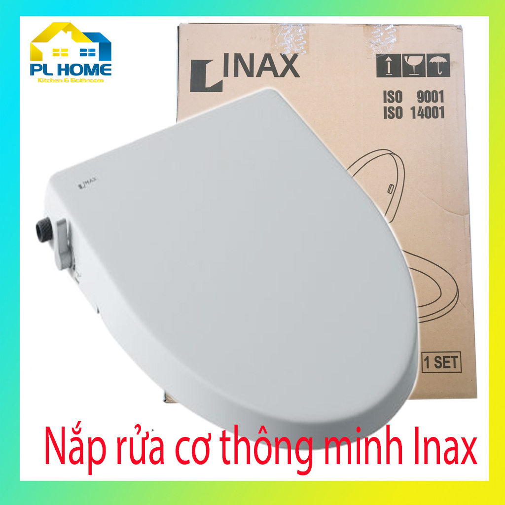 [HCM]Nắp Bồn Cầu Thông Minh  Vận Hành Nhẹ Nhàng INAX S15 VN Không Sử Dụng Điện Phù Hợp Với Các Bồn Cầu