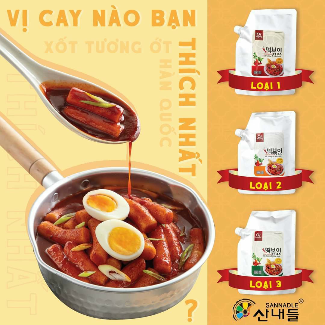 500g sốt tương ớt hàn quốc