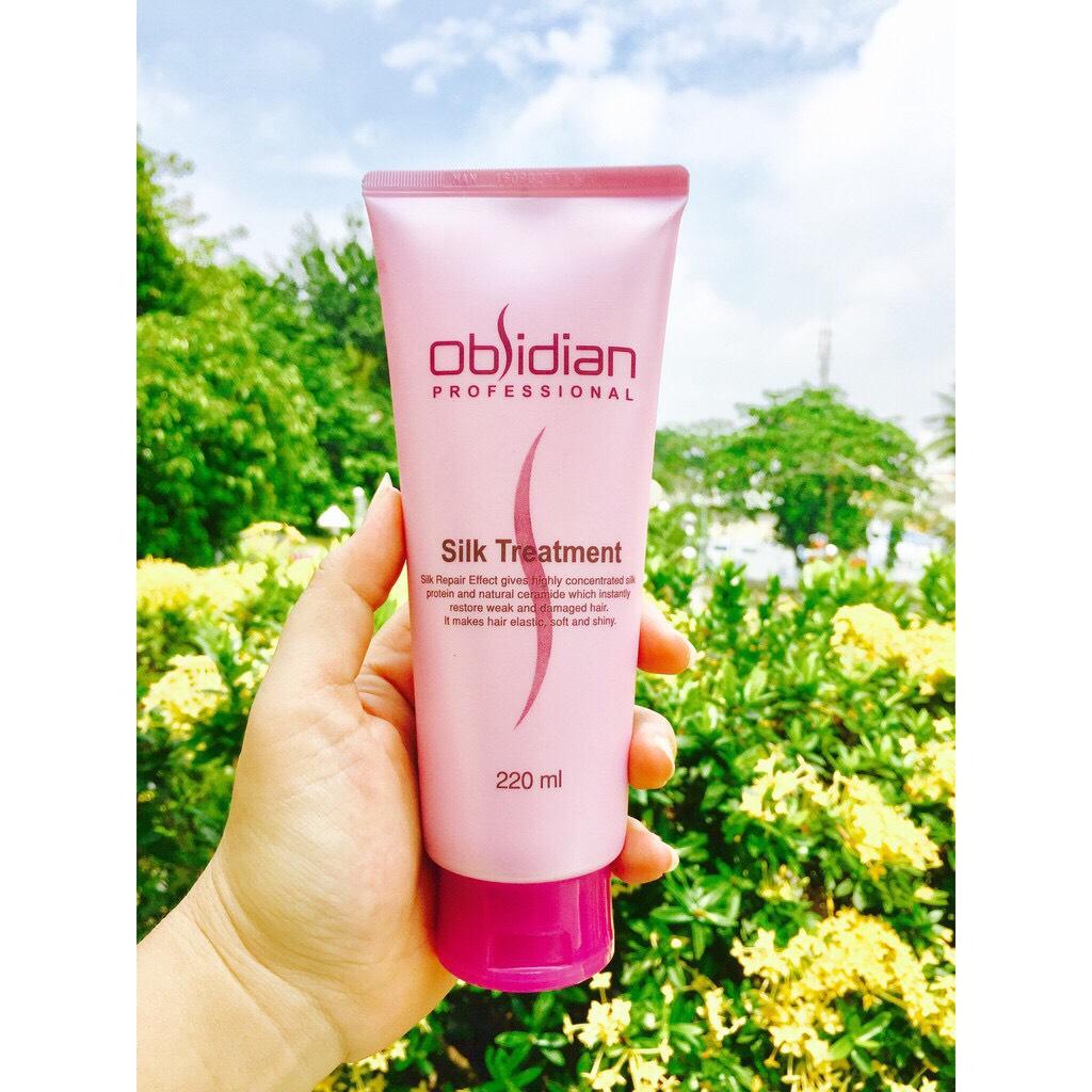 Hấp Dầu Siêu Mềm Mượt OBSIDIAN 220ml