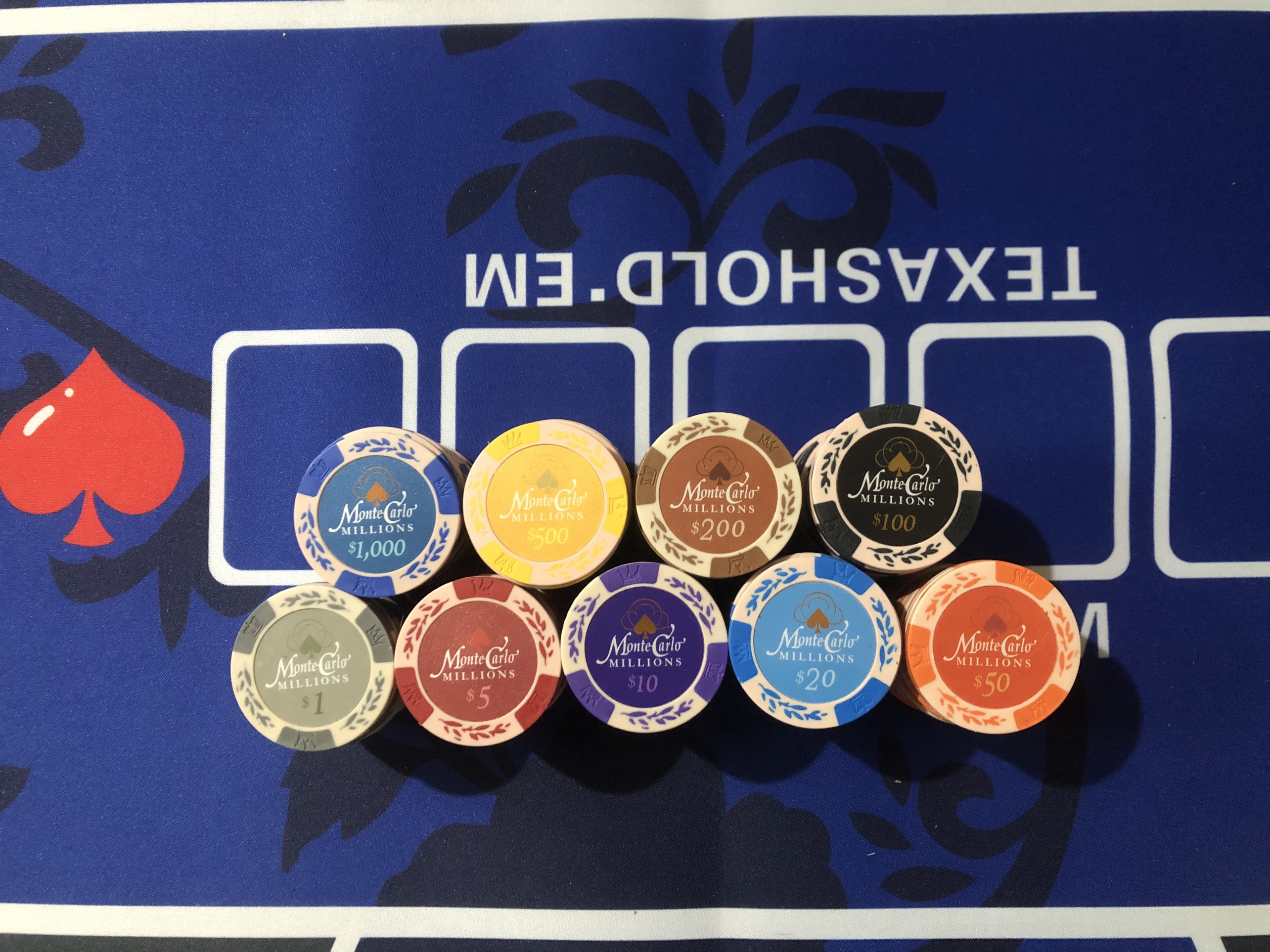 Thảm chơi poker texas hold'em