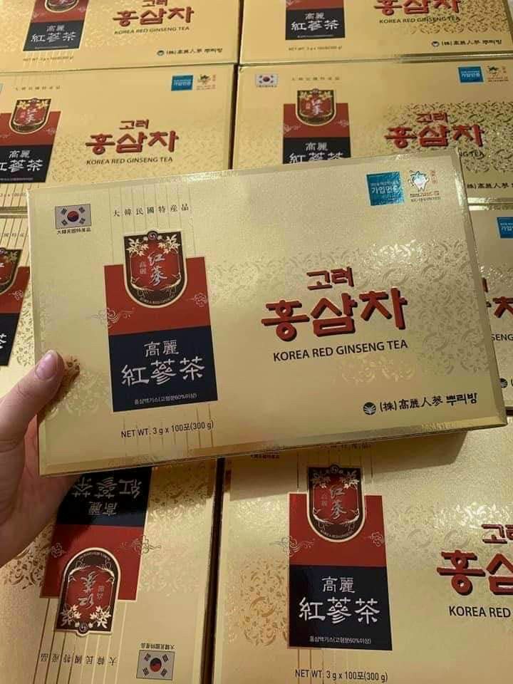 Trà Hồng Sâm  Korea Red Ginseng Tea Hàn Quốc