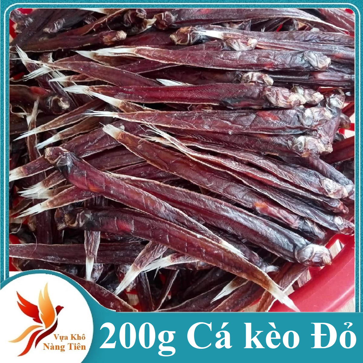 Khô cá kèo đỏ loại đặc biệt nhạt muối ngọt thịt tự nhiên- vựa khô nàng tiên