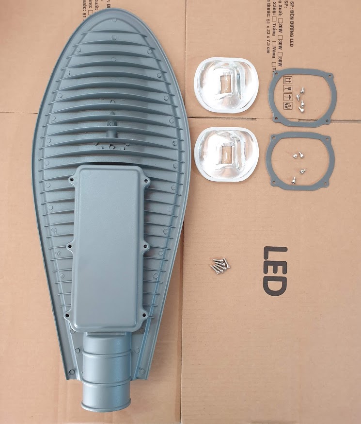 Vỏ linh kiện đèn đường led 100W