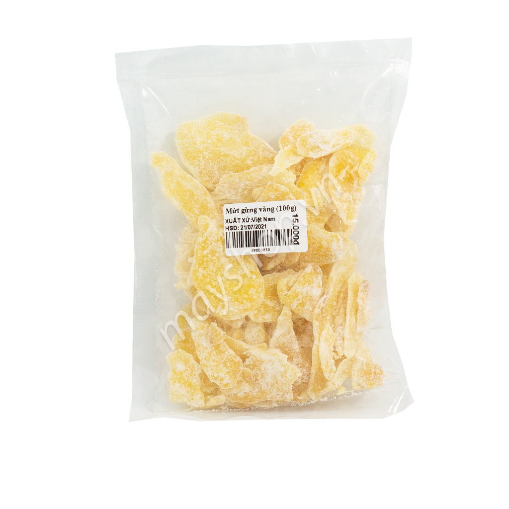 Mứt GỪNG VÀNG (100g)