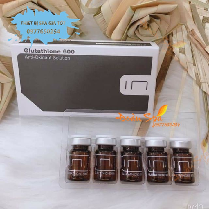 bcn glutathione 600 trắng da căng bóng - 1 Hộp Chất Chống Oxi Hóa Mạnh Sản Phẩm Làm Trắng Da - Lazada Emideltide (DSIP): Decades of Sodium Polyglutamate Glutathione 600 Mesotherapy Serum Size:GHK-Cu 100mg