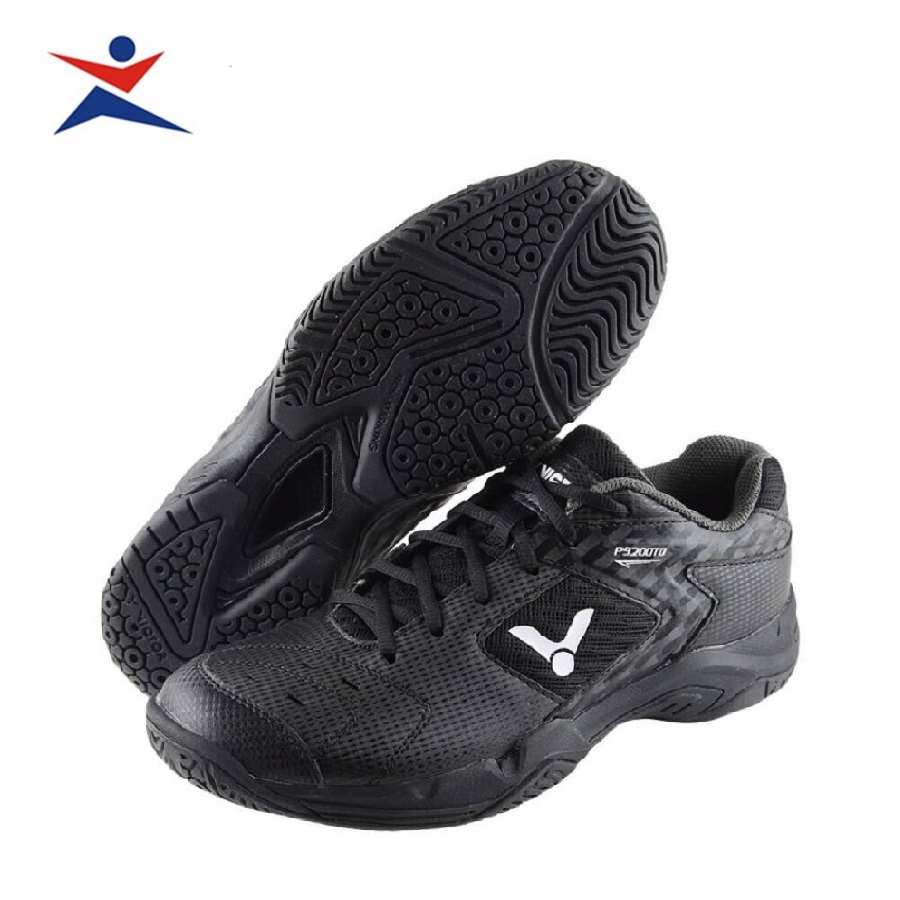 Giày cầu lông Victor P9200 TP chuyên nghiệp, màu đen, dành cho nam