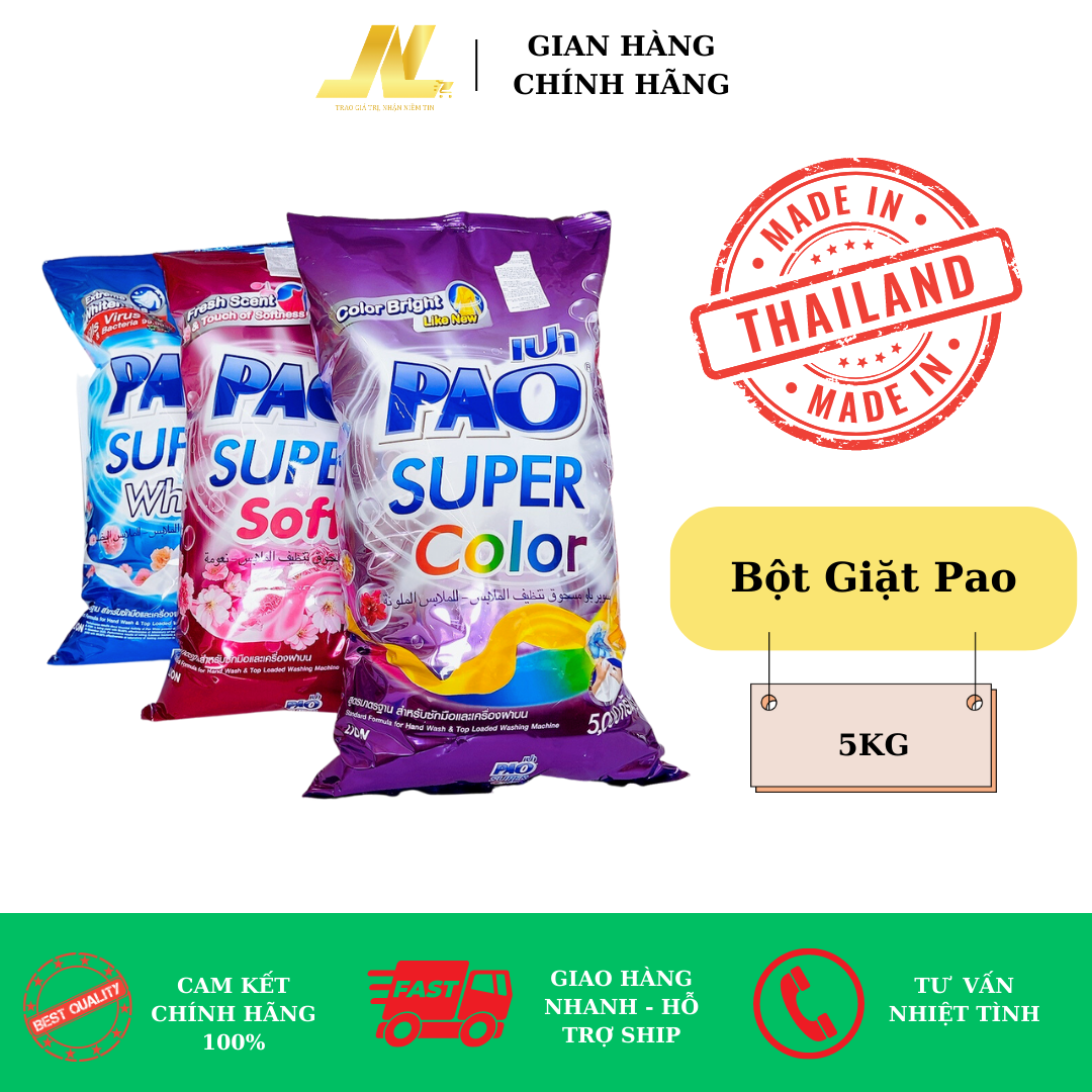 Bột Giặt Pao Thái Lan 5KG