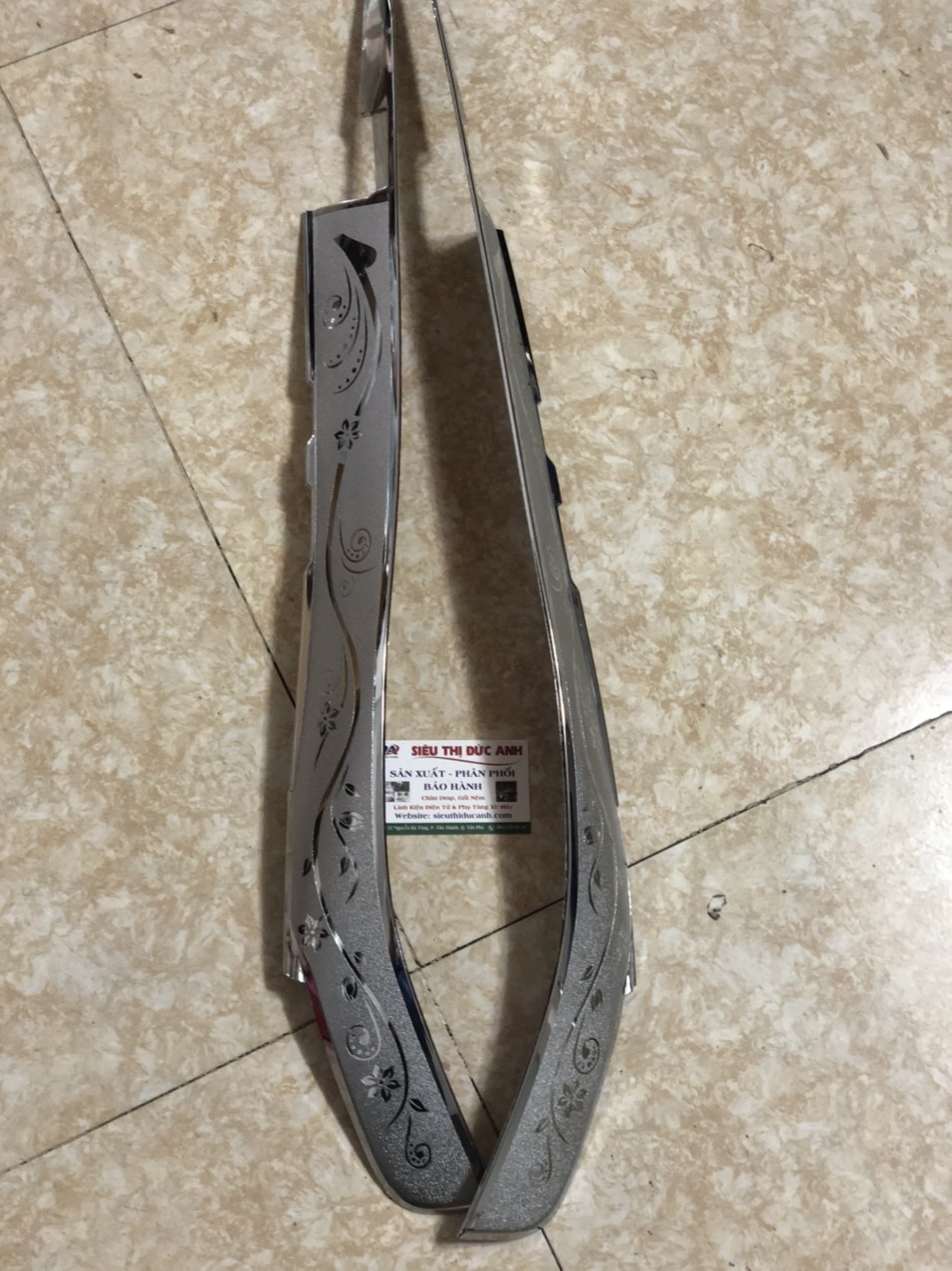 NẸP SƯỜN TRẮNG CROM VÀ ĐEN XE VISION 2014-2020 (HÀNG ĐẸP ) SUPERMARKET QUỐC BẢO