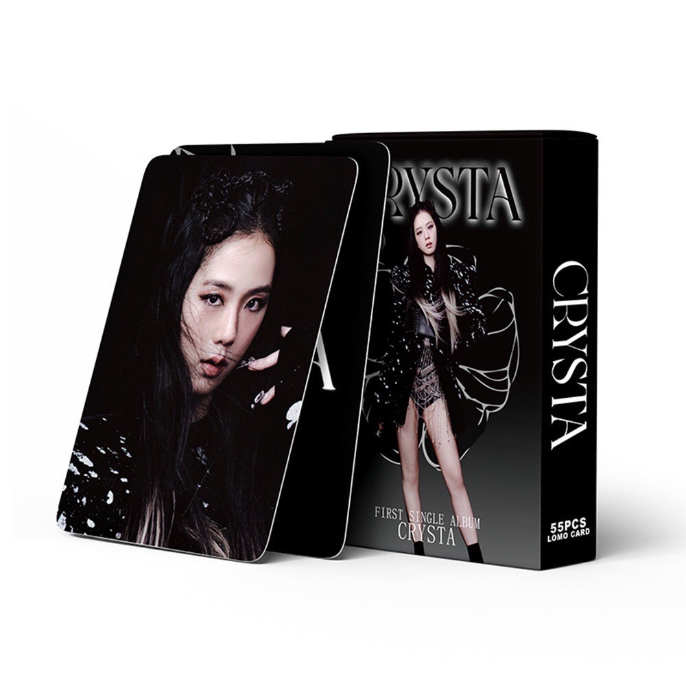 Set 55 lomo card Blackpink Jisoo