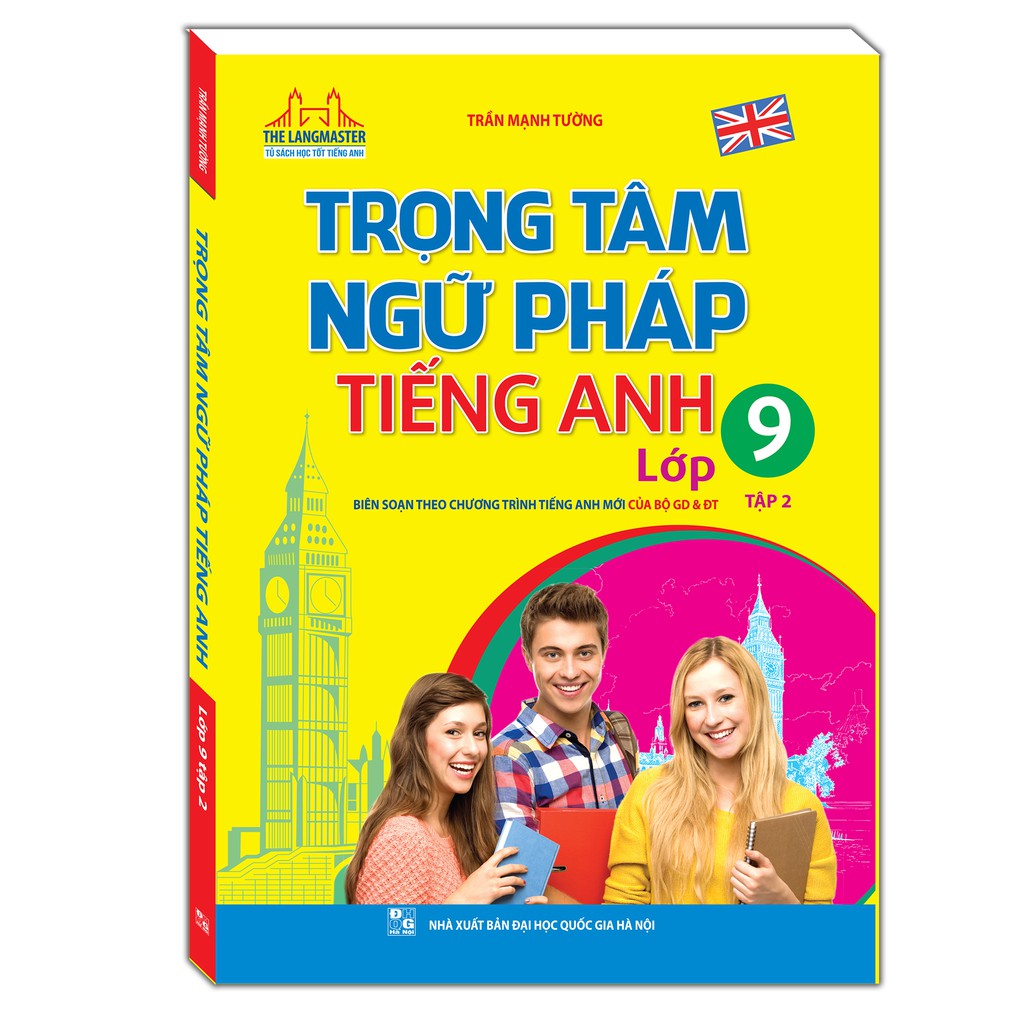 Sách - Combo Trọng Tâm Ngữ Pháp Tiếng Anh Lớp 9 (2 Tập)