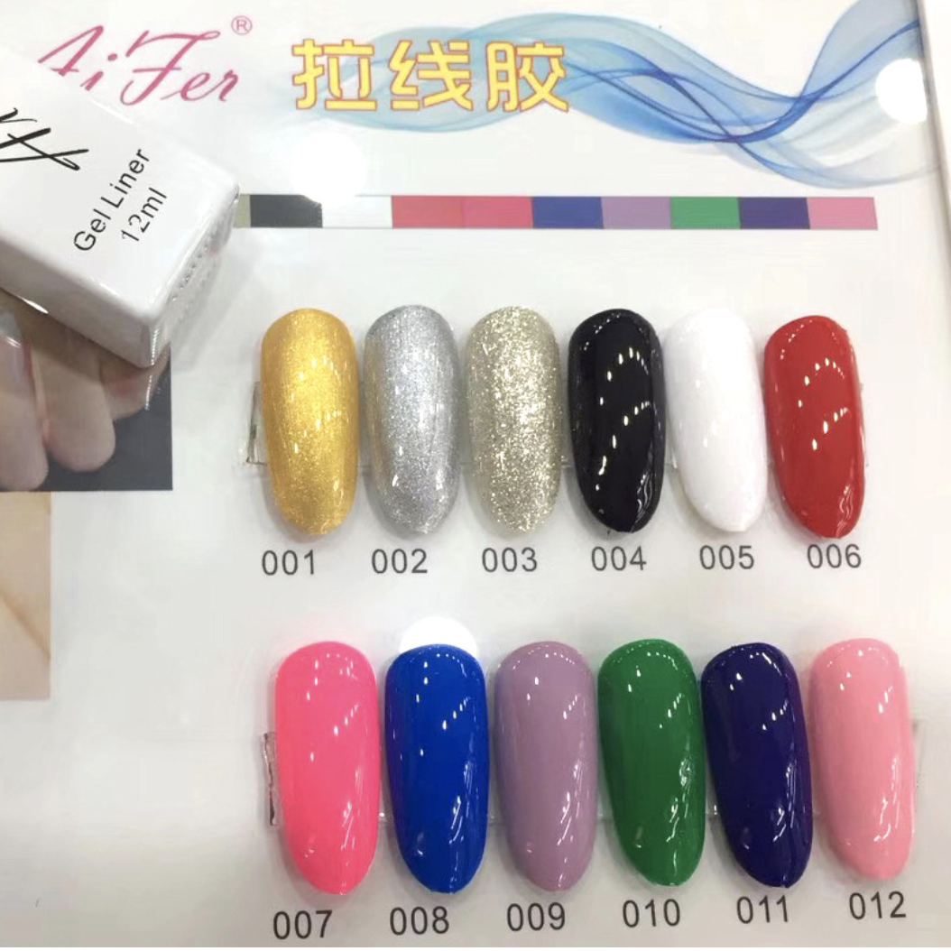 [HCM]Gel Cọ Nét Aifer 12ml Dùng Vẽ Móng