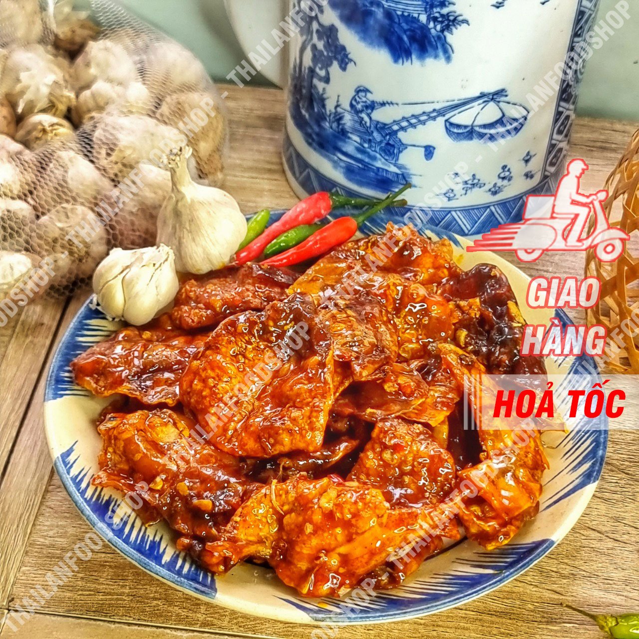 Mực Rim Me Nguyên Con Lon 290Gram