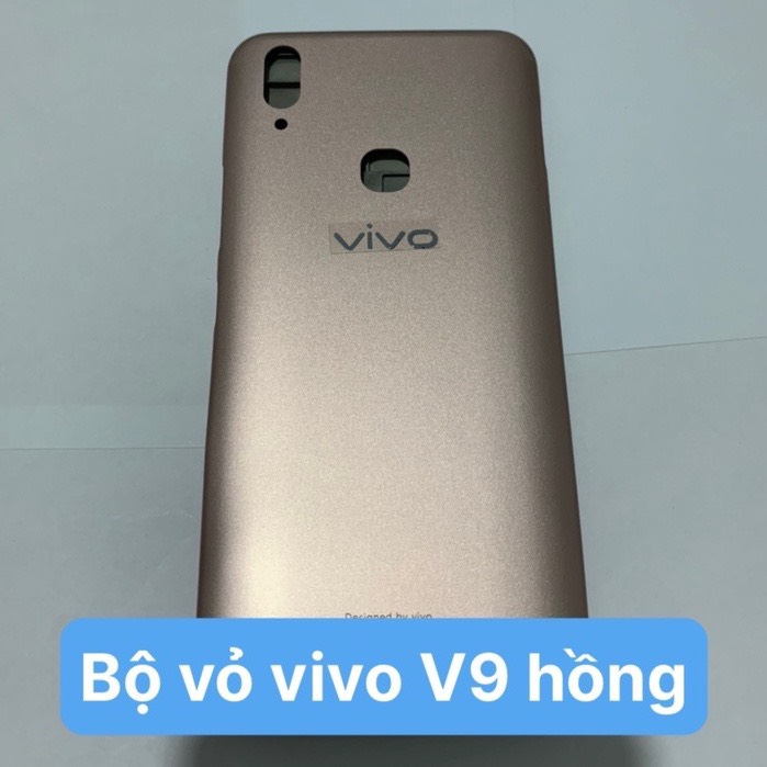Bộ vỏ điện thoại full zin Vivo V9 / Y85A - bộ gồm lưng, sường, phím bấm, kính camera