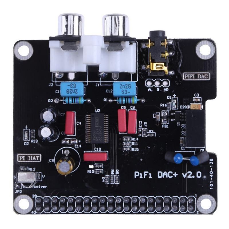 PCM5122 Raspberry Pi Hifi DAC plus Hat I2S 24bit audiophile