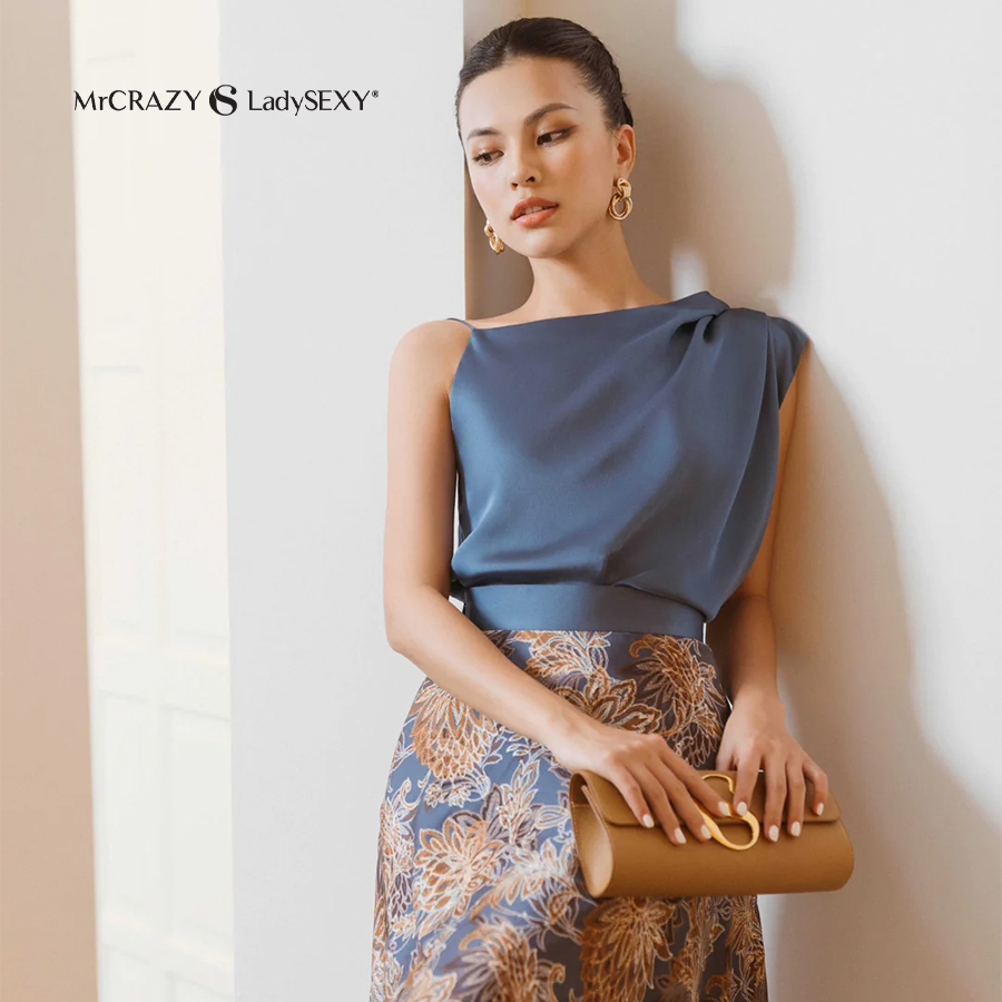 Friday Silk Midi Skirt