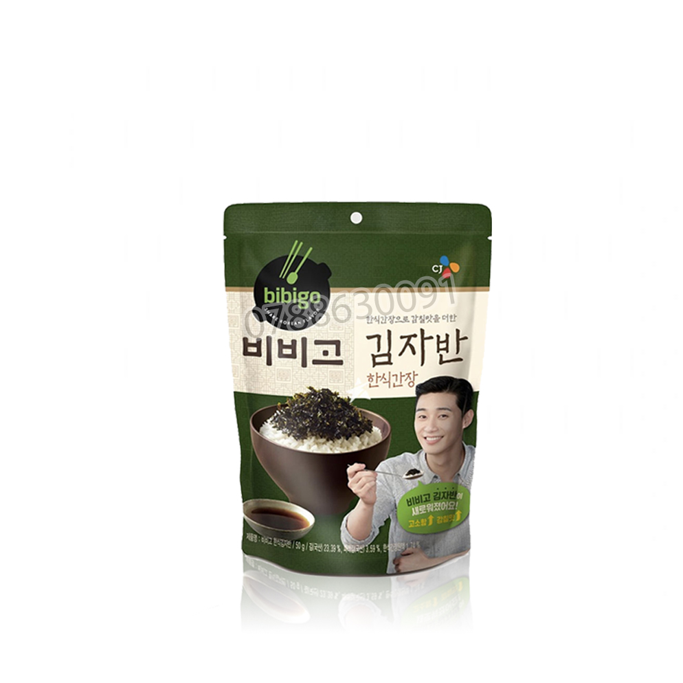 Rong biển giòn trộn gia vị hàn quốc - bịch 50g