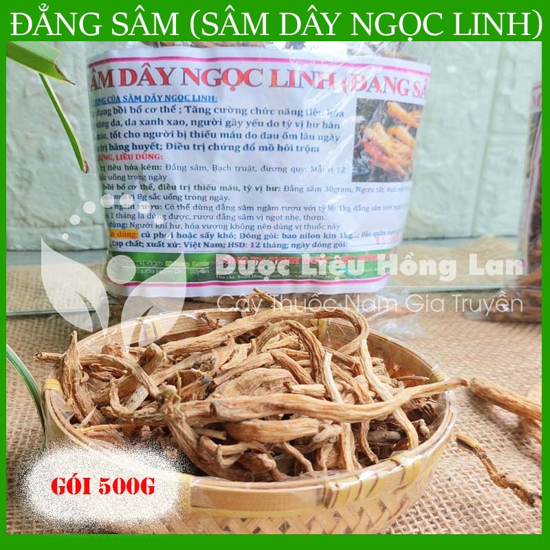 ✅ 500g đẳng sâm sấy khô