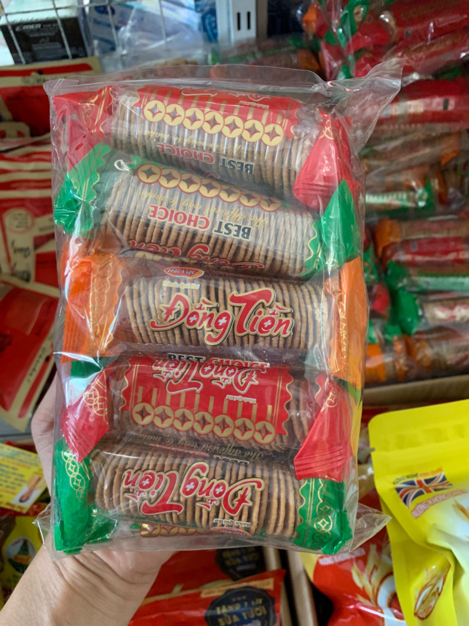 Bánh Quy Đồng Tiền Bịch 10 Gói