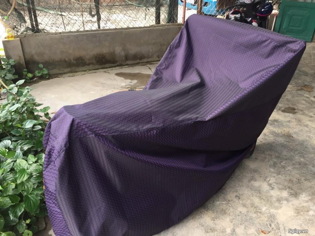 Bạt trùm xe máy cỡ lớn chống mưa, chống nắng