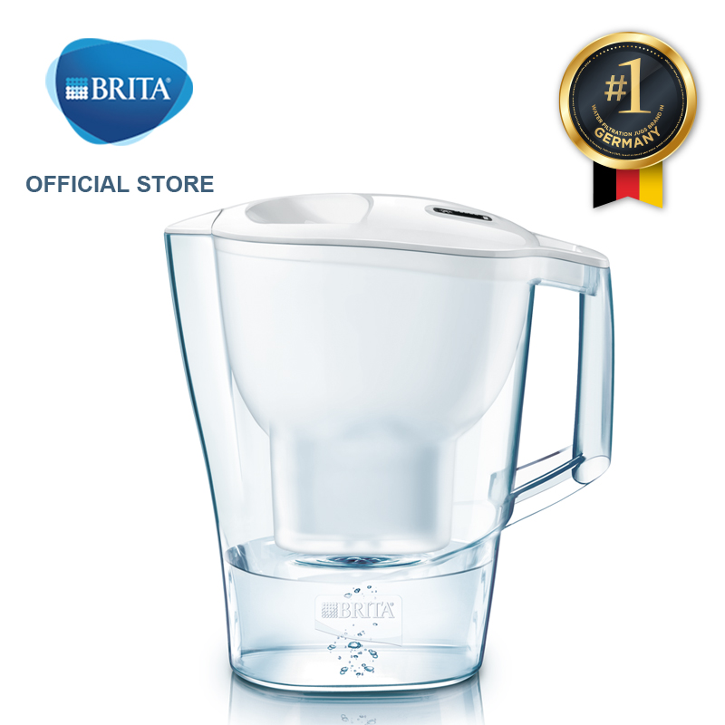 Bình lọc nước BRITA Aluna XL White 3.5L có sẵn 1 lõi lọc Maxtra