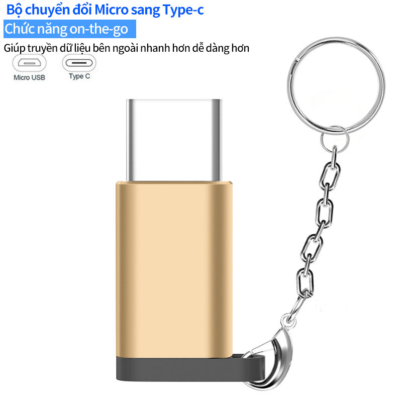 Đầu Chuyển Micro USB Sang Type C